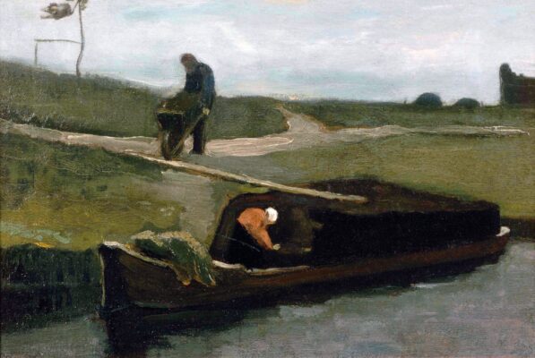 Schilderij van Van Gogh uit zijn Drentse periode, 1883