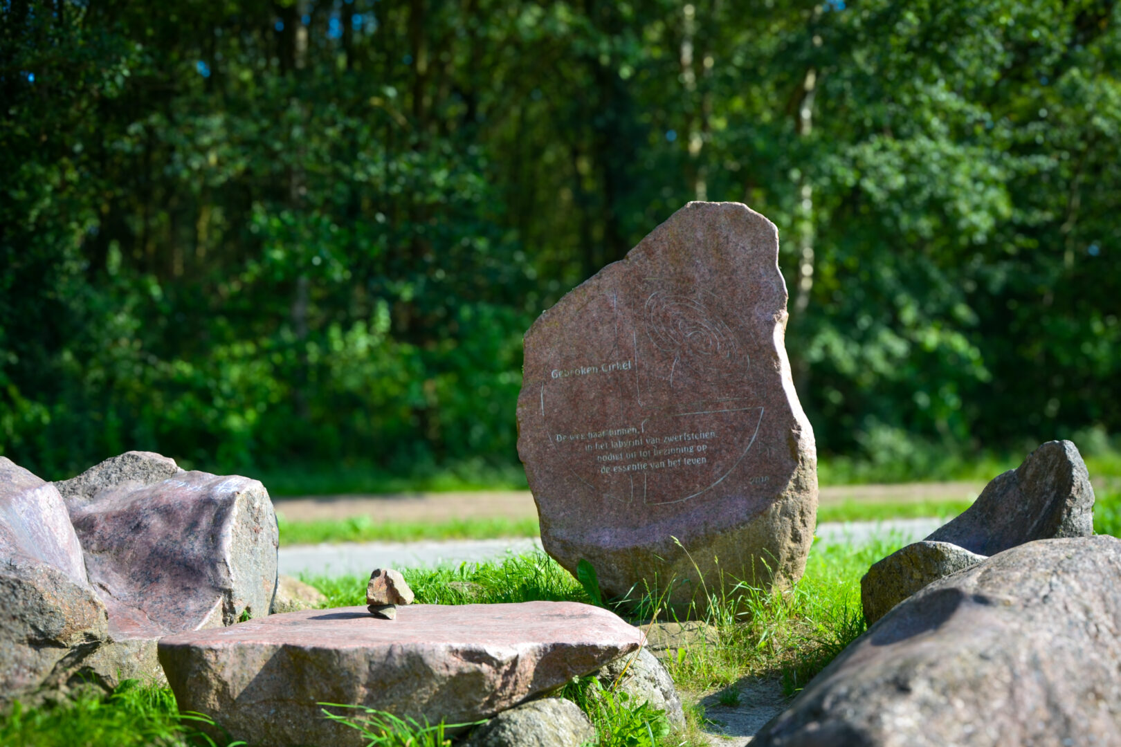 Meisje van Yde - Geopark De Hondsrug